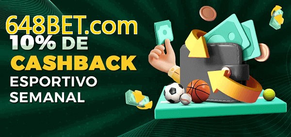 10% de bônus de cashback na 648BET.com